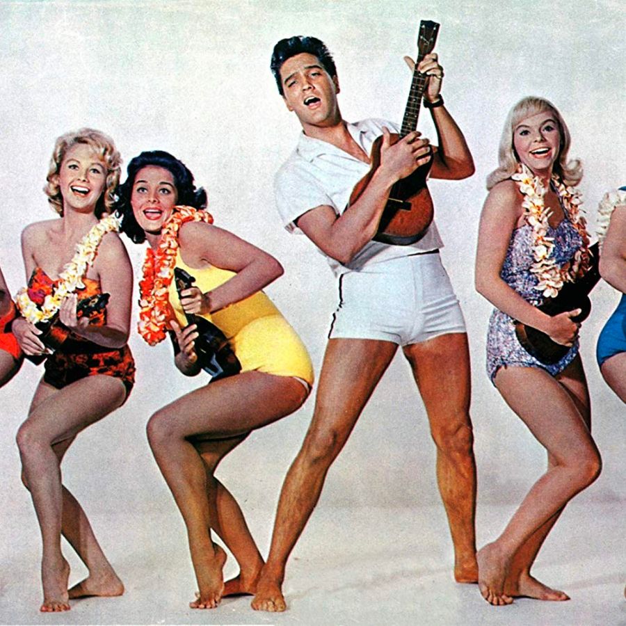 Lively song, fun melody. Girls Girls Girls by Elvis Presley