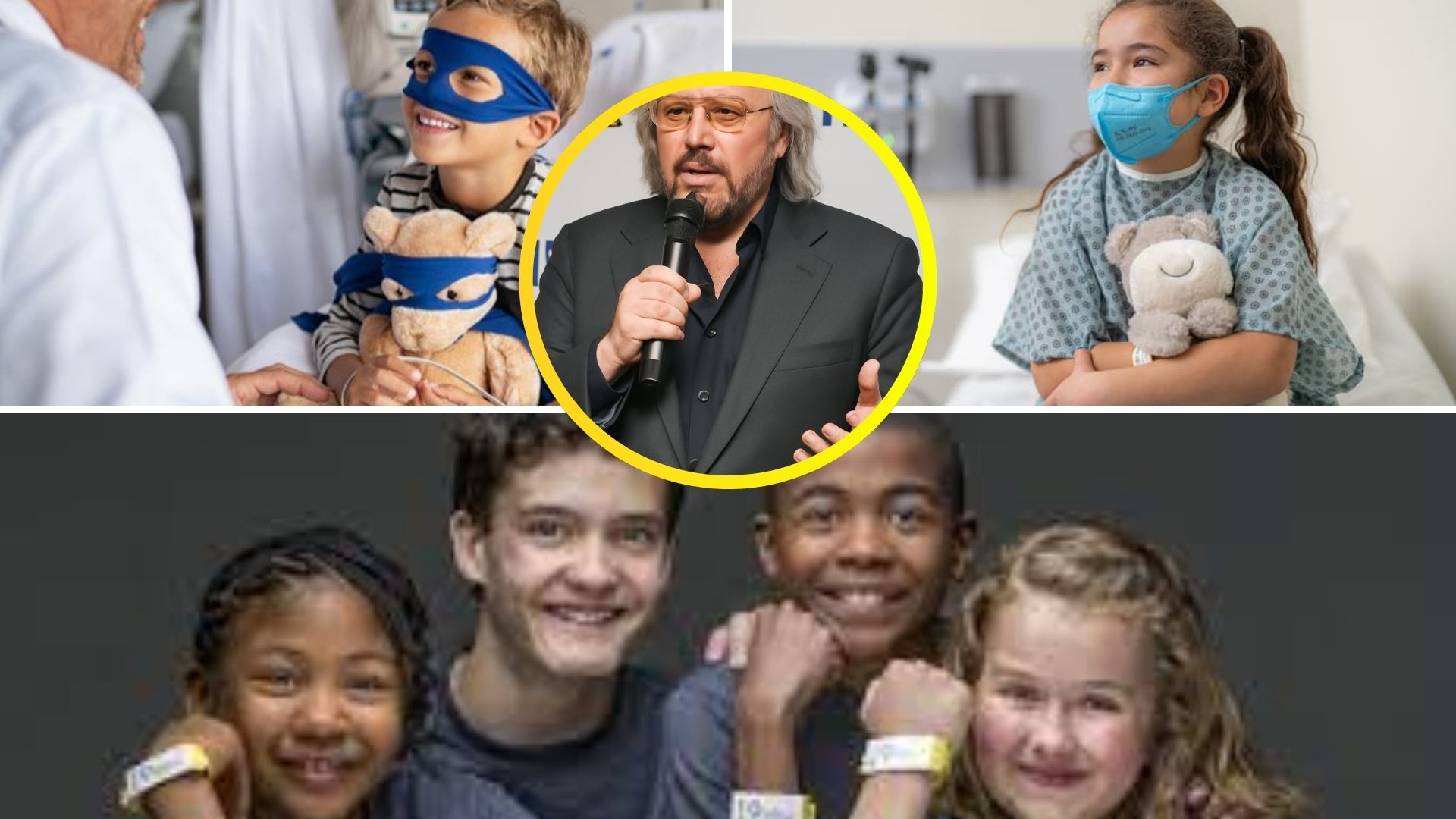 TOUGH MOMENT: Barry Gibb Reaches Out for Kids. At a Children’s Miracle Network Hospitals event, he quietly showed his support, saying, “I understand the pain… I don’t want these kids to face it alone.” TOUGH MOMENT: Barry Gibb Reaches Out for Kids. At a Children’s Miracle Network Hospitals event, he quietly showed his support, saying, “I understand the pain… I don’t want these kids to face it alone.”