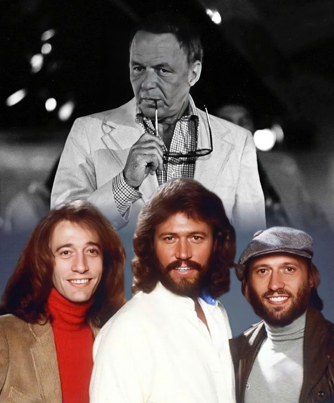 You Won’t Believe What Frank Sinatra Did to Barry, Robin, and Maurice Gibb – The Untold Feud!