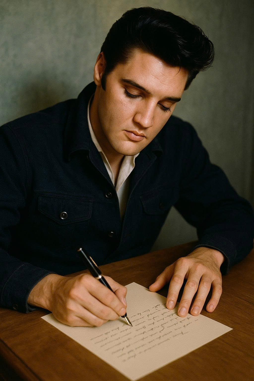 Elvis Presley’s final letter contains things he never spoke about.