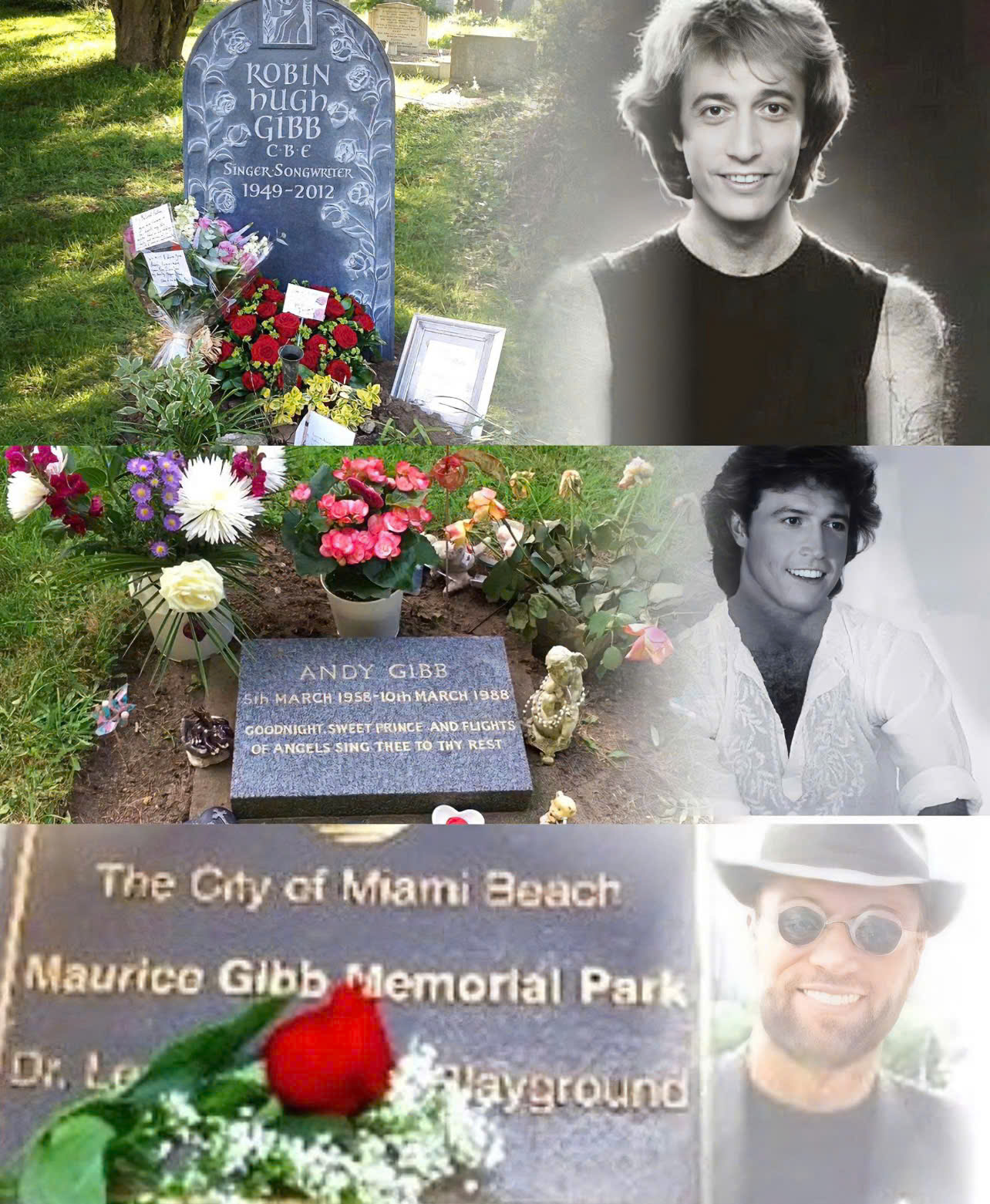 3 Graves, One Legacy: Where the Bee Gees Are Buried — And the Untold Stories Behind Their Final Resting Places