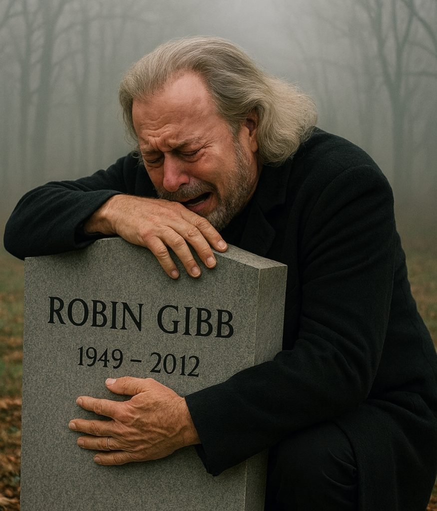 It was more than a farewell — it was the closing verse of a lifelong harmony. As Barry Gibb stood at his brother Robin’s graveside, the sky seemed to mourn with him.