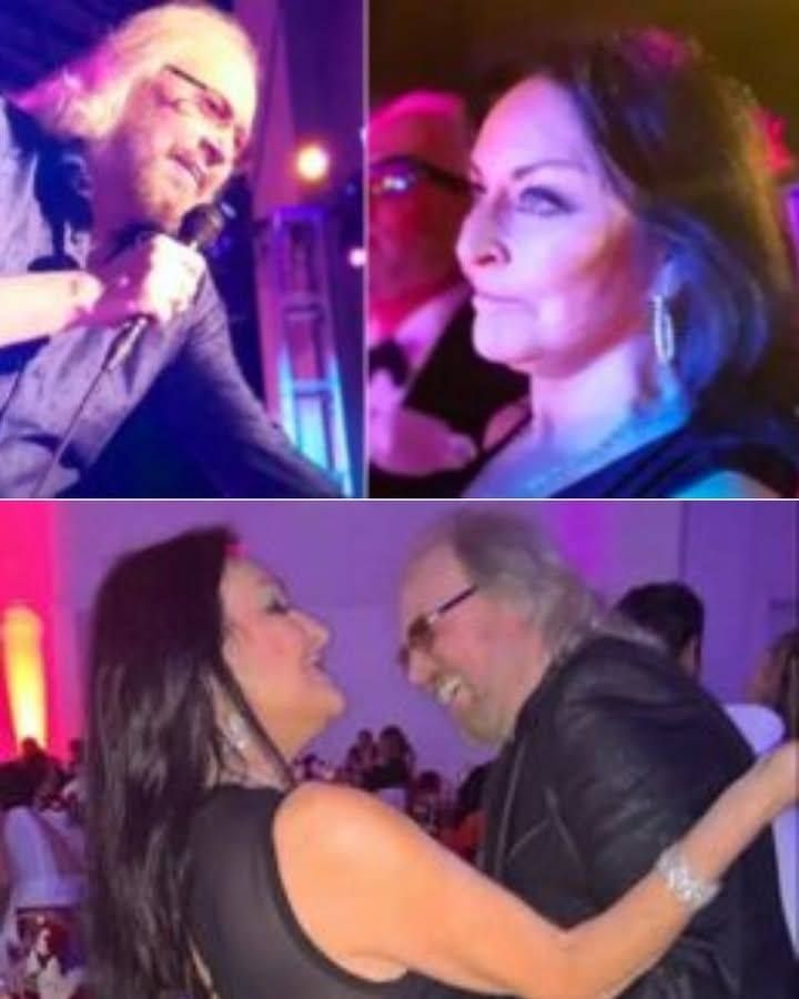 Under the spotlight, he wasn’t just a legend—he was a husband in love. When Barry Gibb sang to his wife at the United Center, the crowd witnessed something rare: a love song lived in real time.