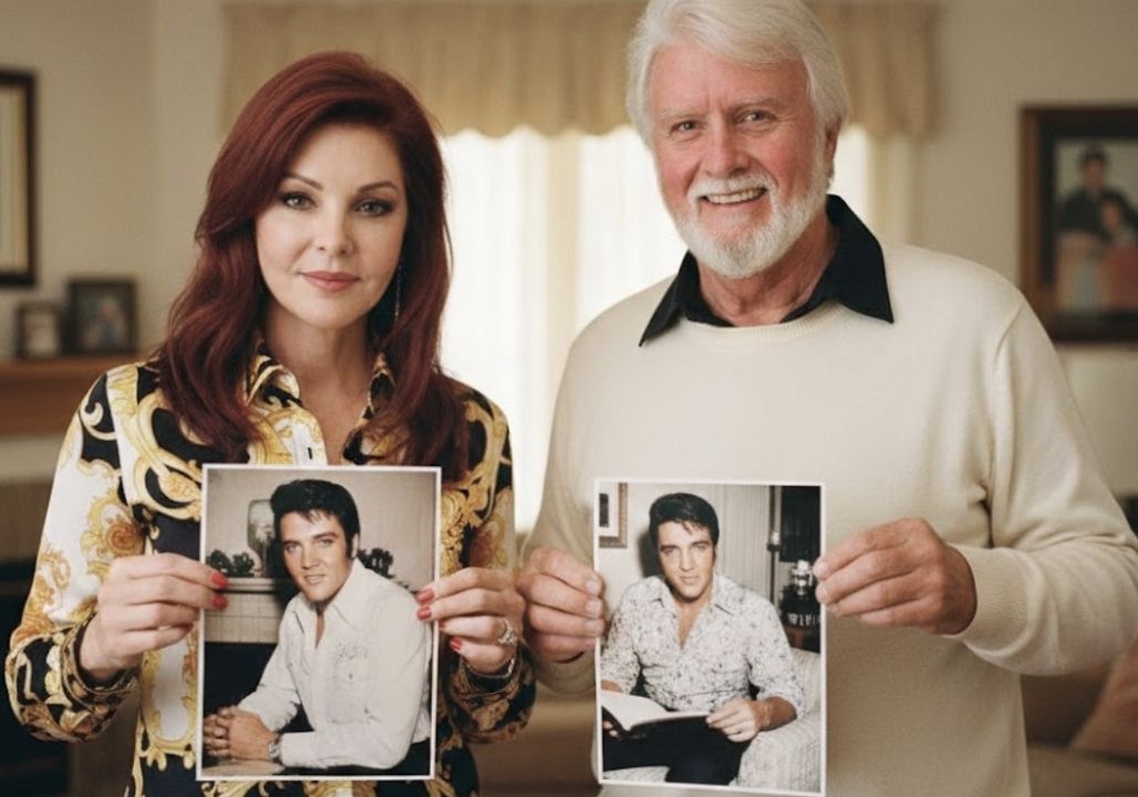 Bob Joyce declares on camera ‘I AM ELVIS PRESLEY’S BROTHER’ — Just seconds after the live broadcast, Bob Joyce appeared hand-in-hand with Elvis in front of millions of viewers, causing Priscilla Presley to break down in tears.”