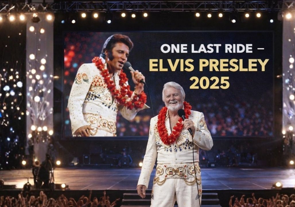 At Elvis Presley’s mansion, fans captured footage of Bob Joyce, his wife, and granddaughter Elvis celebrating the New Year. Even more surprisingly and shockingly, he called Priscilla Presley “MY BELOVED WIFE” in front of all the fans, raising suspicions that Bob Joyce might actually be Elvis ?