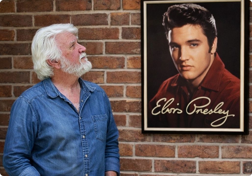 “The truth is, the one buried here is my twin brother. I am the real Elvis Presley. I’m sorry for hiding this truth for the past 50 years…”