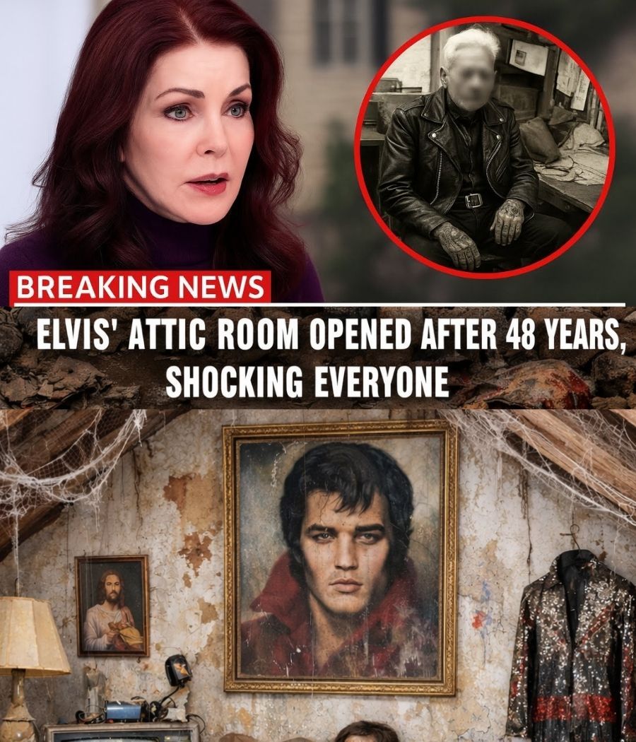 Elvis Presley’s Attic Was Opened After 48 Years – And Who’s Inside Is Shocking