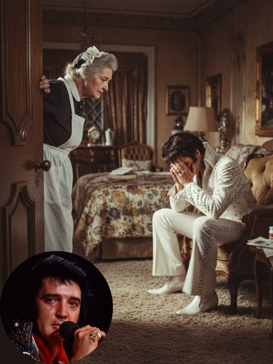 “They Locked the Door for 47 Years — What Elvis’s Housekeeper Saw Inside His Bedroom Will Break Your Heart”