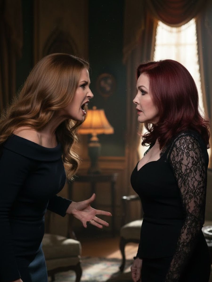 Lisa Marie Presley’s Explosive Night at Graceland: The Shocking Truth Her Mother Tried to Hide