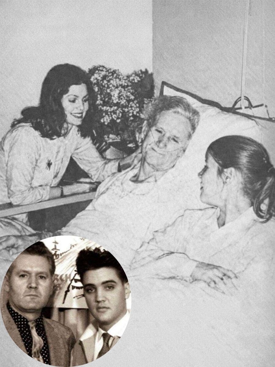 “The Last Photo of Vernon Presley — The Silent Goodbye That Broke What Was Left of the Presley Family”