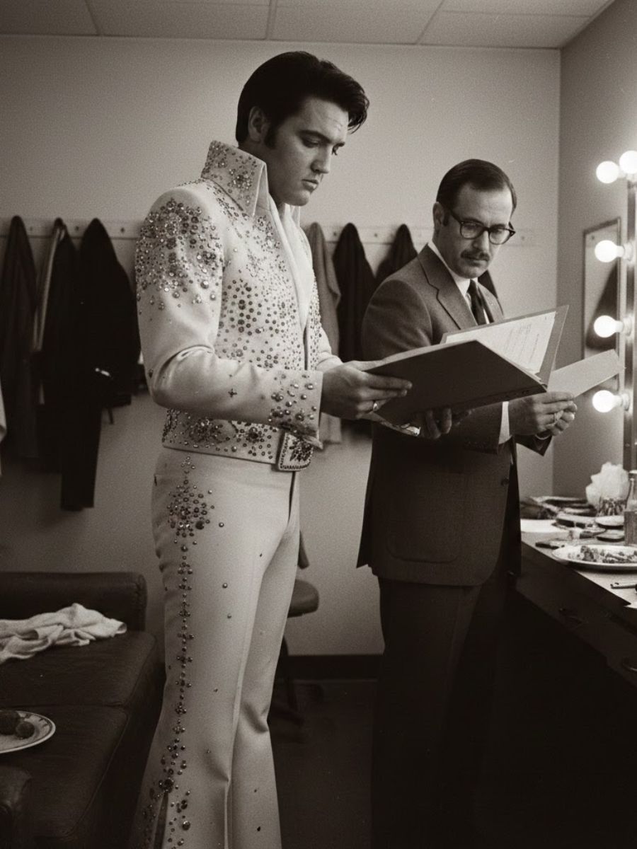 BREAKING: A Stranger Stopped Elvis After His Show — What He Handed the King That Night Exposed a Terrifying Secret