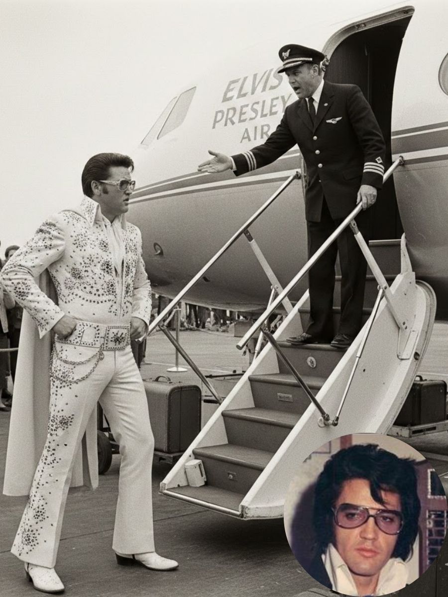 BREAKING: The Night Elvis Screamed to Fly — and the Pilot Who Saved the King by Saying “No”