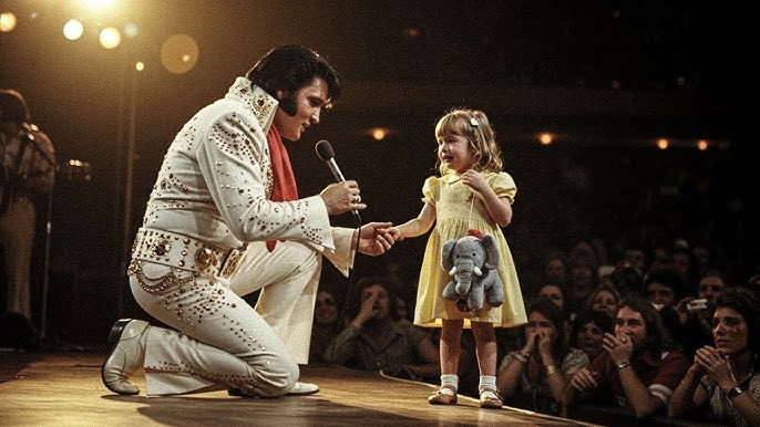 ELVIS stopped his concert for a CRYING CHILD — what happened next BROKE  4,600 hearts