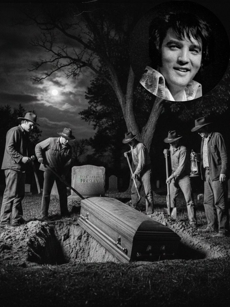 THE NIGHT THEY MOVED ELVIS’S BODY IN SECRET — The Grave Robbery Plot That Changed Everything
