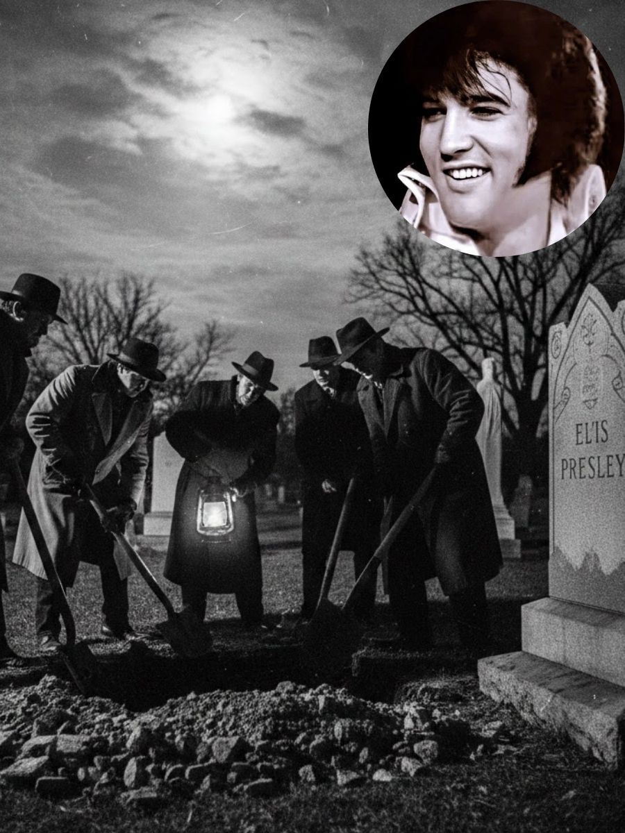 THE GRAVE THEY DIDN’T WANT YOU TO SEE — Inside the Forgotten Tomb Where Elvis Was First Laid to Rest