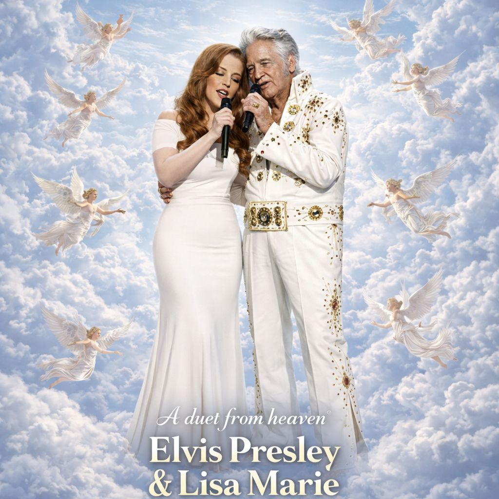 “THE SONG NO ONE WAS EVER MEANT TO HEAR.” The Presley family has stunned the world with the release of a mysterious, never-before-heard duet between Elvis Presley and his late daughter, Lisa Marie — a recording so powerful, so emotionally charged, that some are calling it a message from beyond.