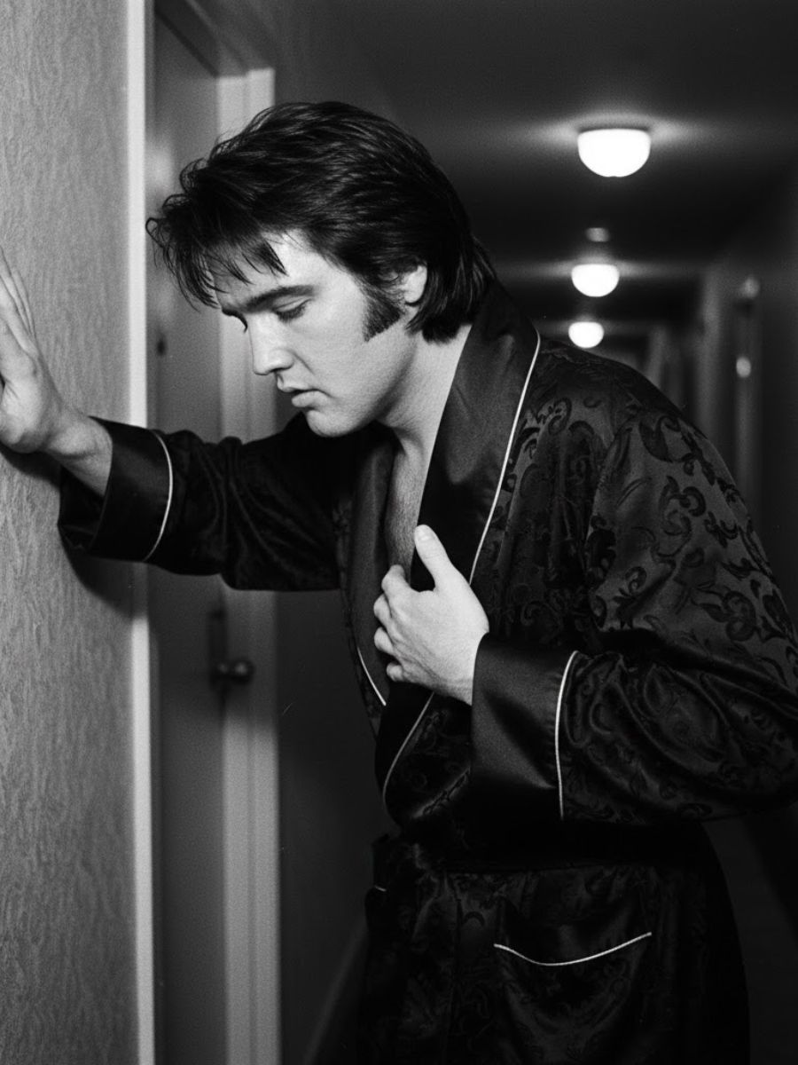 “THE TAPE THEY HID FOR 46 YEARS: Elvis Presley’s Final Day Was Secretly Recorded — And One Visitor Vanished With a Bag”