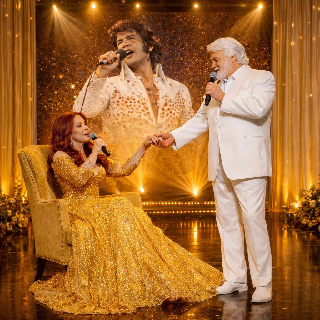 In a deeply emotional live broadcast, Priscilla Presley and Bob Joyce performed a heartfelt duet of Elvis Presley’s iconic “Can’t Help Falling in Love,” reducing the audience to tears as the final notes faded.