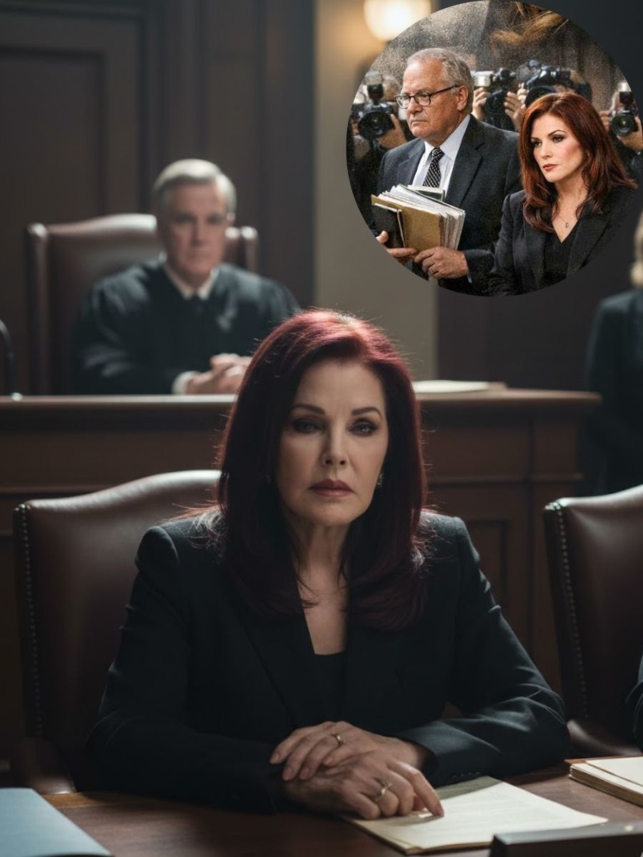 “THE KING’S LEGACY ON TRIAL” — PRISCILLA PRESLEY FACES A LAWSUIT THAT COULD CHANGE HOW ELVIS IS REMEMBERED