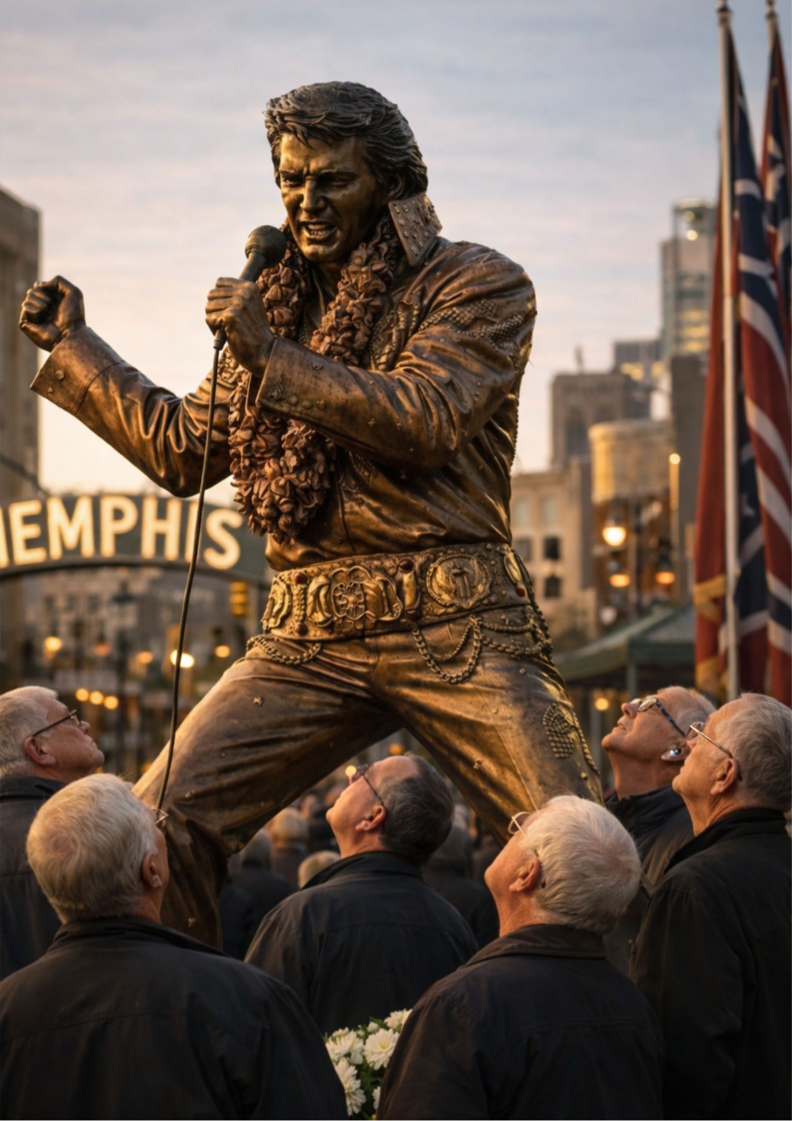“History Breathes in Silence” — The Morning Memphis Welcomed Elvis Home