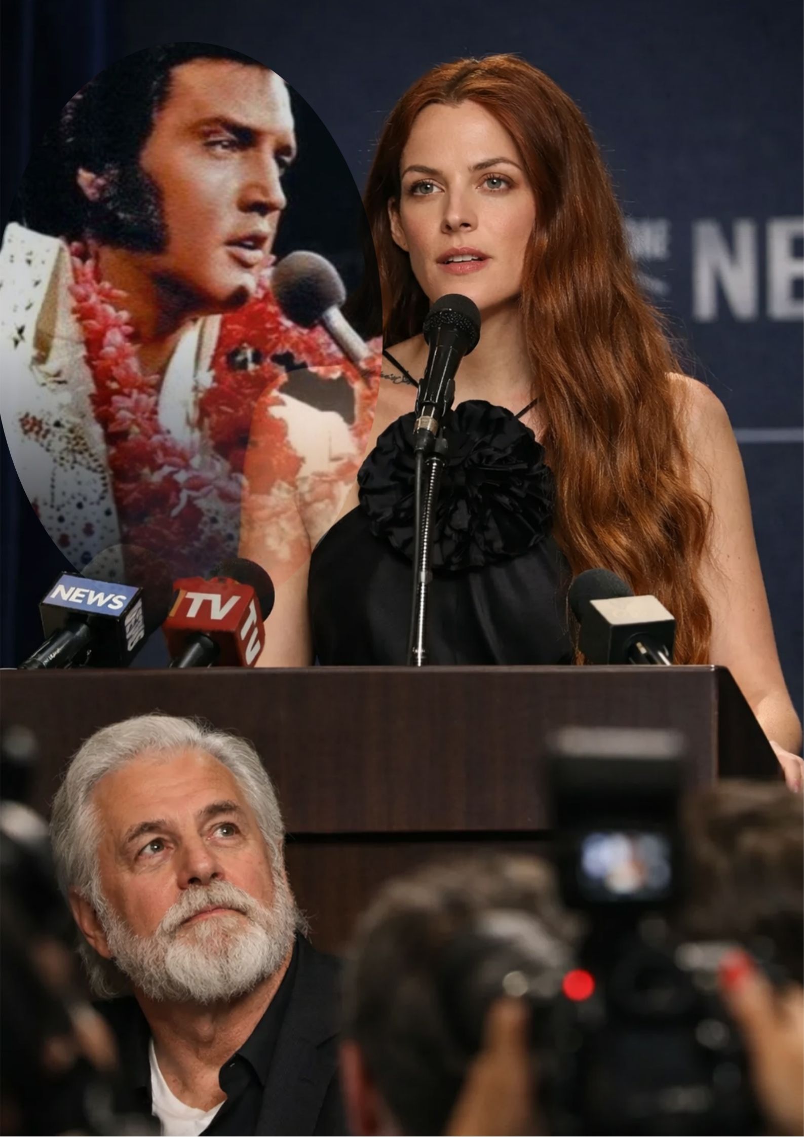 THE ROOM FELL QUIET: Elvis’ Granddaughter Spoke at the Press Conference—And Bob Joyce Was Sitting Right There