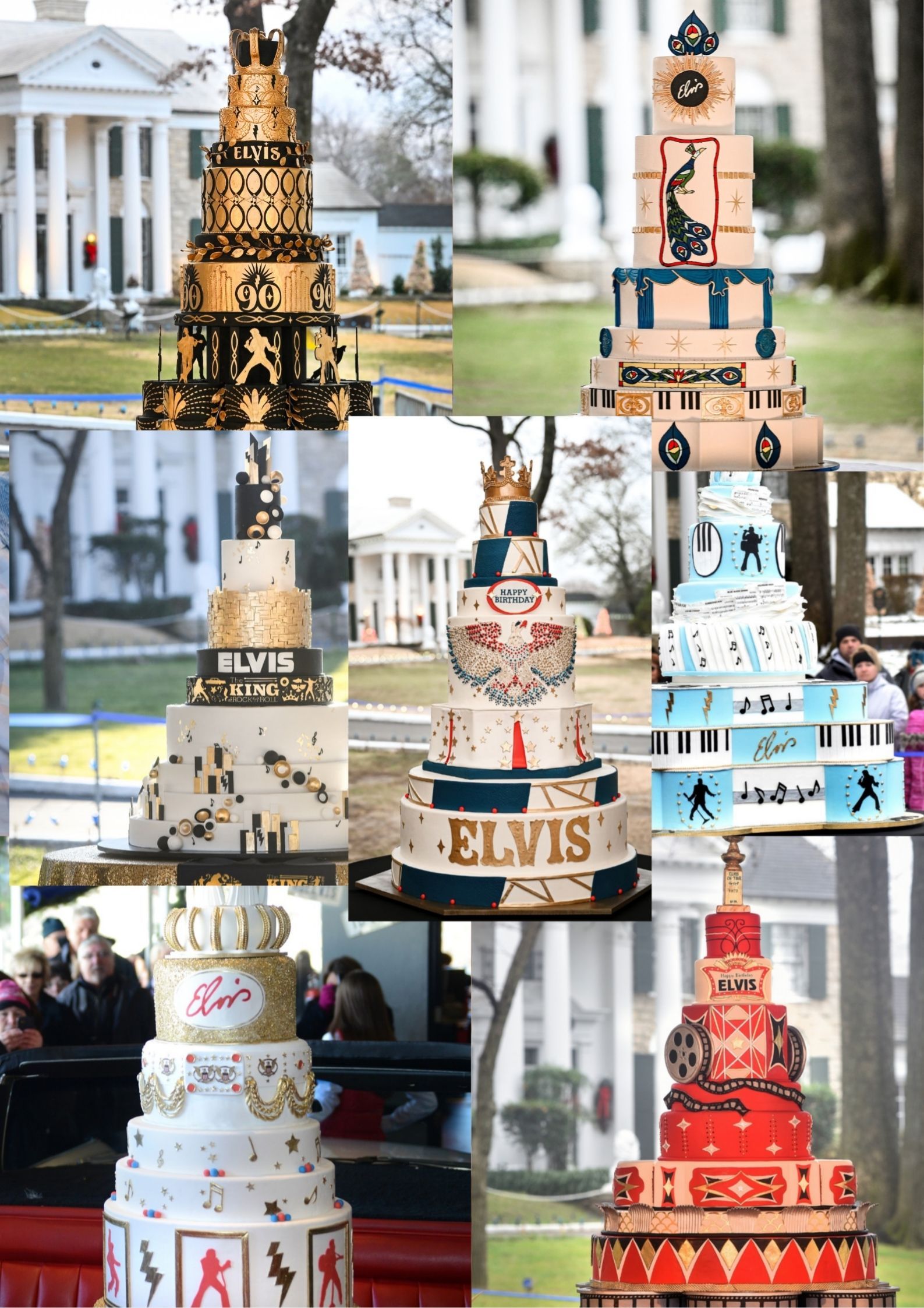 You Don’t Outgrow Elvis: These Graceland Birthday Cakes Prove the King’s Magic Still Lives—Which One Do You Remember?
