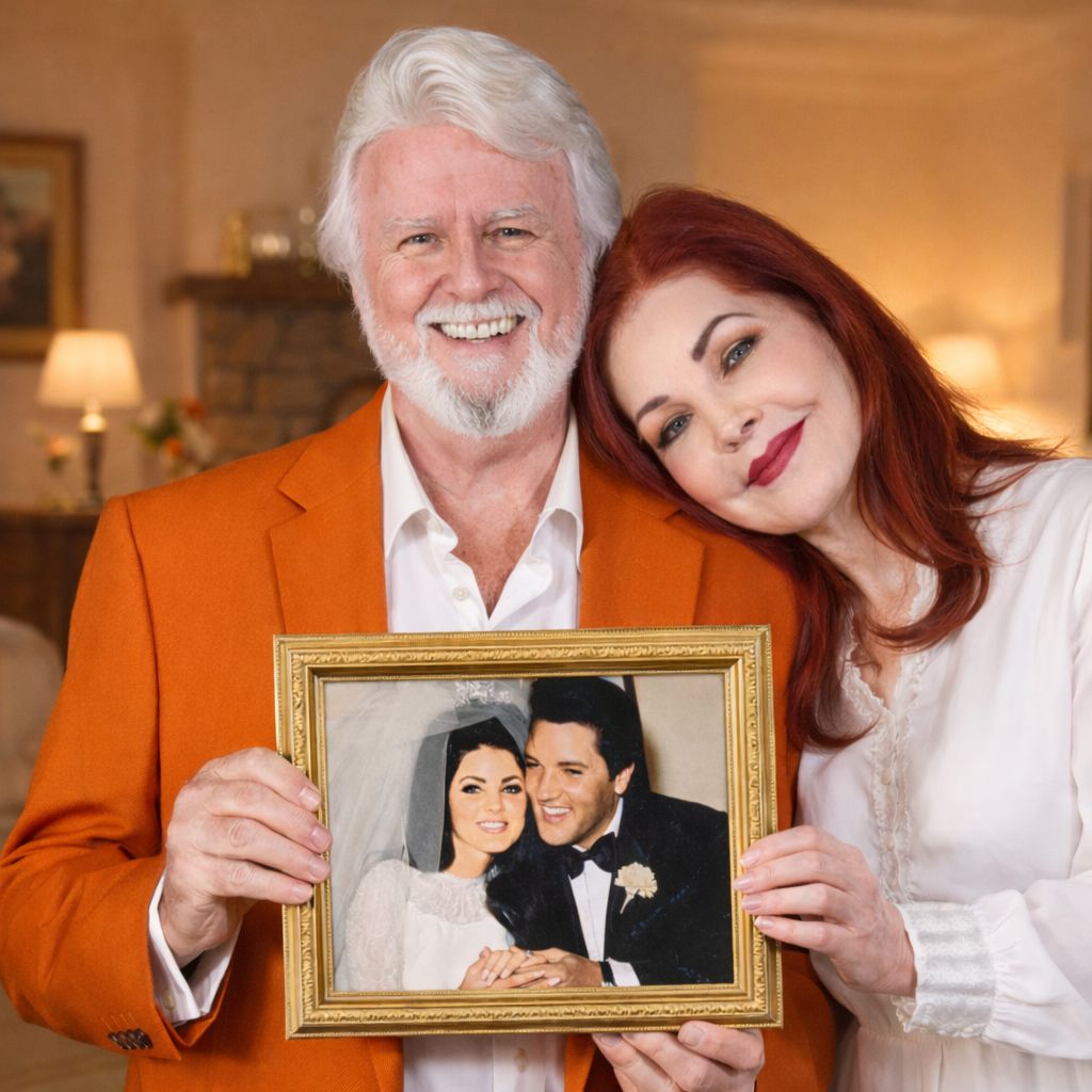 “A world-shattering revelation erupts into the open: Priscilla Presley and Bob Joyce suddenly expose a terrifying truth — they have been secretly living together for years, and the man the world knew as Bob Joyce is none other than Elvis Presley himself… alive, hidden, and watching in silence.”