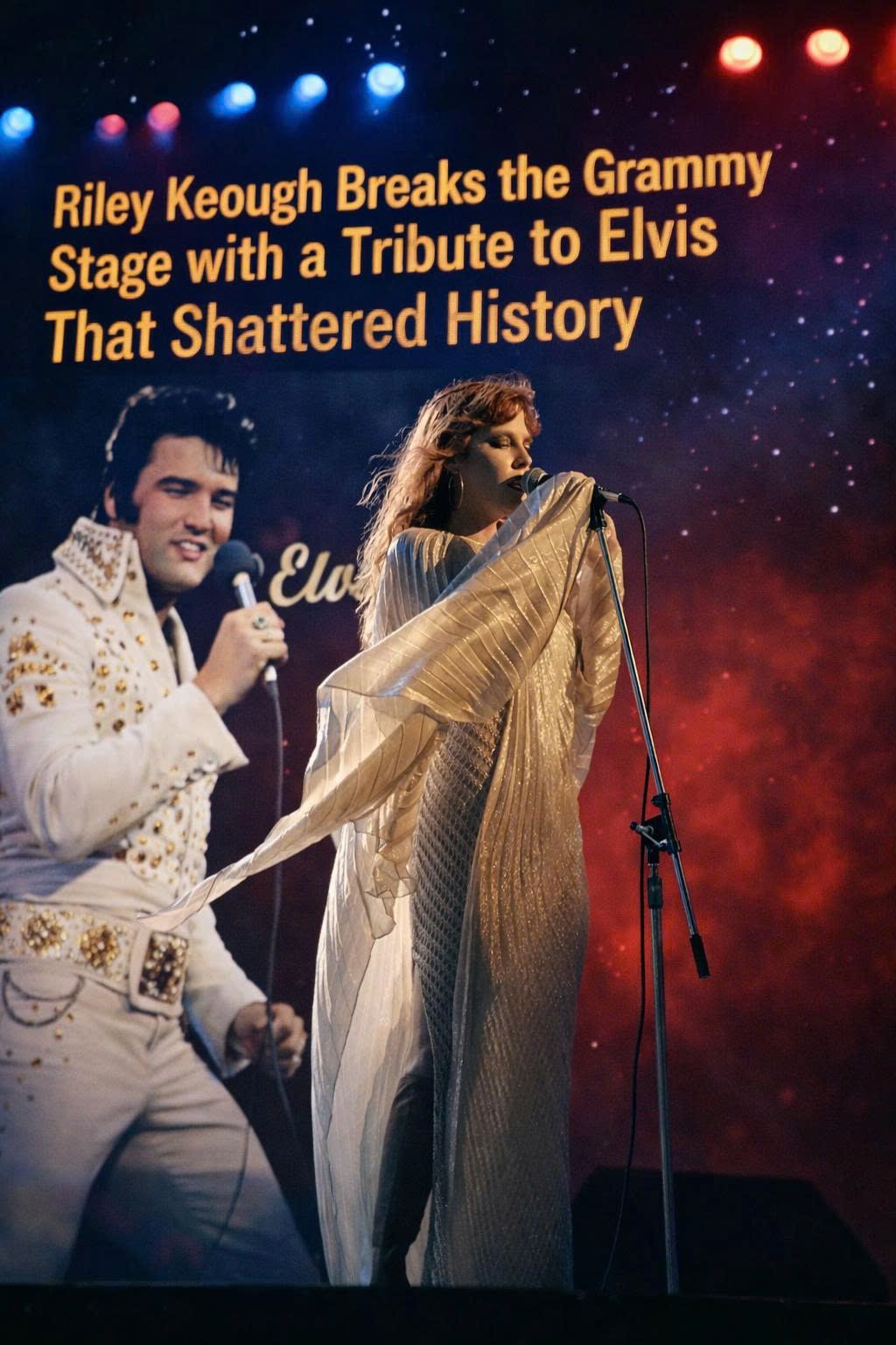 The music stopped. The applause died instantly. And for a moment, it felt like the King had re-entered the building.