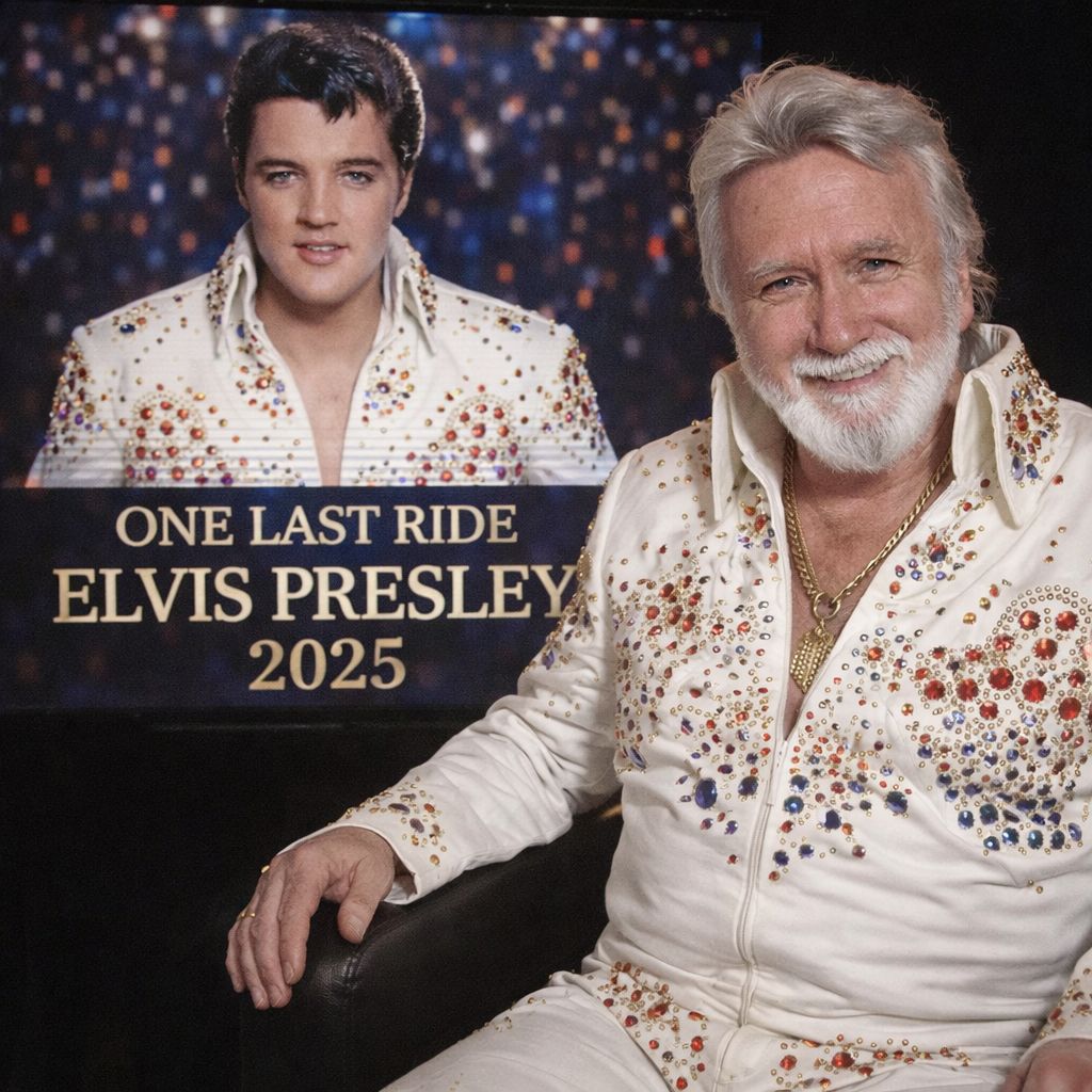 SHOCKING: Bob Joyce stunned the world as he unexpectedly opened his final concert, titled ONE LAST RIDE – ELVIS PRESLEY 2025, igniting a thunderous eruption of cheers when he declared to the crowd: “I am Elvis Presley. I was involved in a serious accident, and I have only recently regained my memory.”