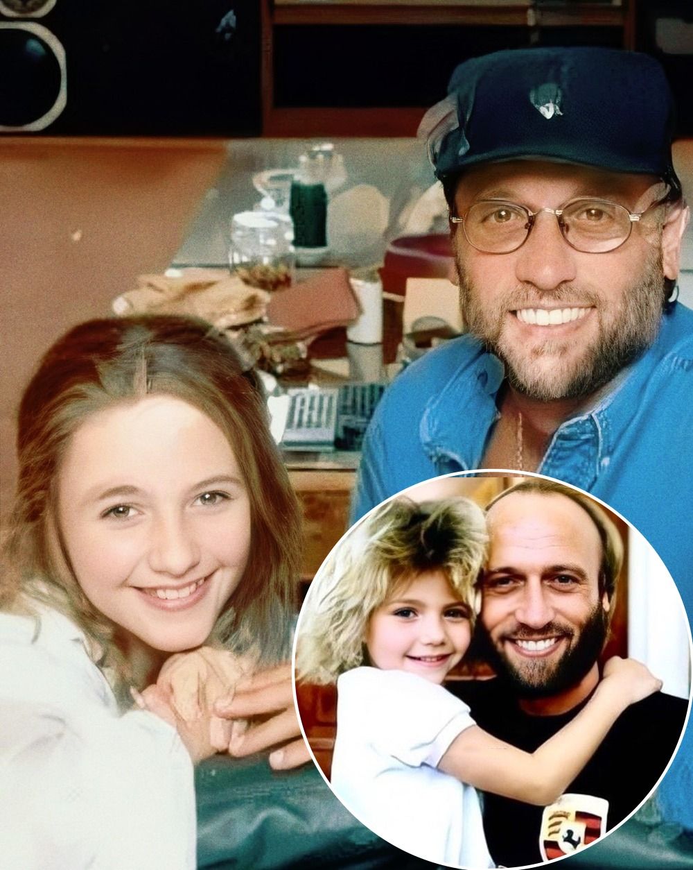 Maurice Gibb and his daughter Samantha recorded the touching song “Angel of Mercy,” a heartfelt collaboration that captured both their musical talents and the special bond they shared.