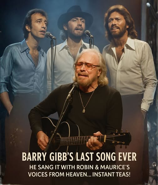BARRY GIBB’S LAST SONG EVER — He Sang It With Robin & Maurice’s Voices From Heaven… Instant Tears!