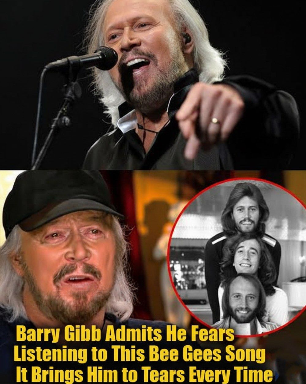 “At 78, Barry Gibb Confesses a Haunting Secret — There’s One Bee Gees Song He Can Never Listen to Without Breaking Down in Tears, and the Reason Will Shock Fans Worldwide.”