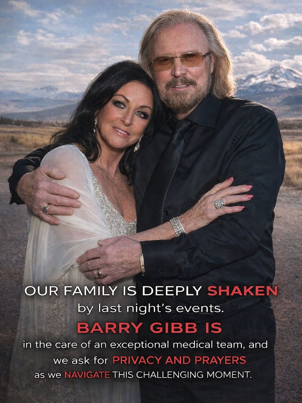 HEARTBREAK IN THE MUSIC WORLD: BARRY GIBB SHARES AN URGENT PERSONAL UPDATE