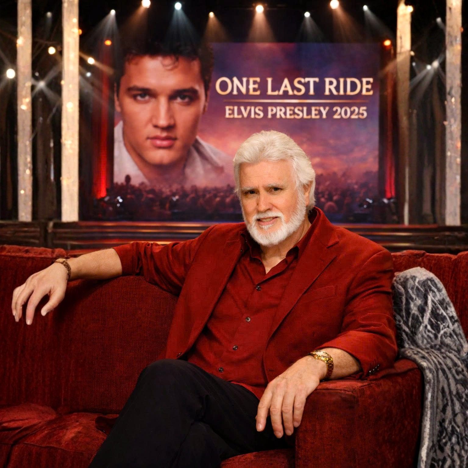 SHOCKING: Bob Joyce stunned the world as he unexpectedly opened his final concert, titled ONE LAST RIDE – ELVIS PRESLEY 2025, igniting a thunderous eruption of cheers when he declared to the crowd: “I am Elvis Presley. I was involved in a serious accident, and I have only recently regained my memory.”