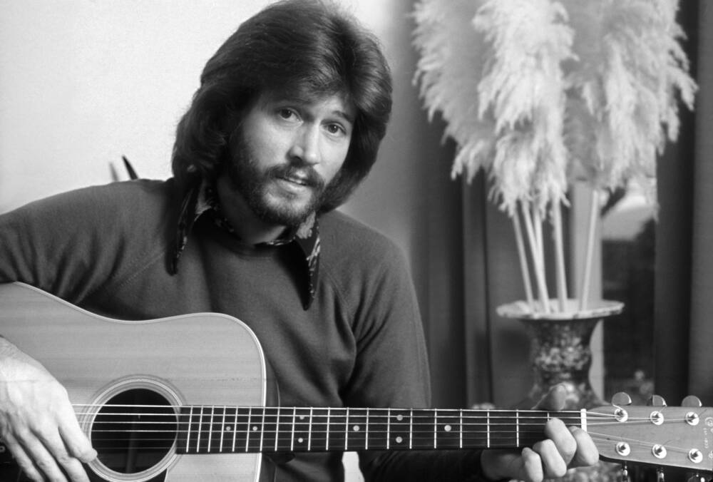 Barry Gibb - Bee Gees (1975) - Photographic print for sale