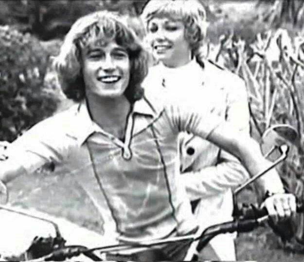 Andy Gibb and exwife Kim Reeder