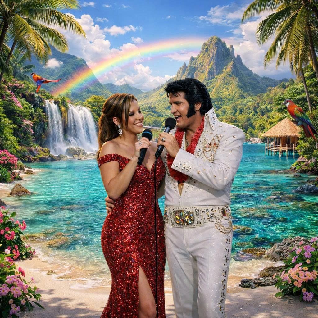 “THE SONG NO ONE WAS EVER MEANT TO HEAR.” The Presley family has stunned the world with the release of a mysterious, never-before-heard duet between Elvis Presley and his late daughter, Lisa Marie — a recording so powerful, so emotionally charged, that some are calling it a message from beyond.