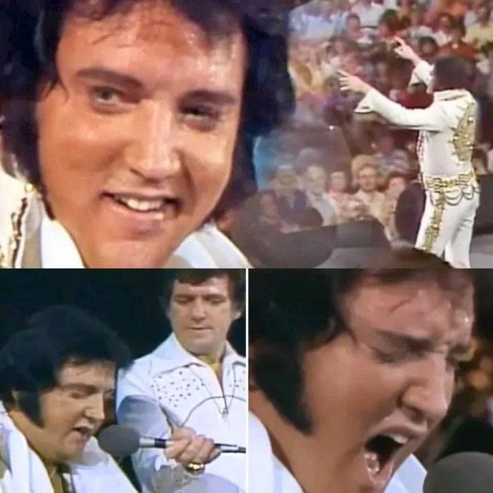 Elvis Presley’s Final Song — A Heartbreaking Goodbye Just six weeks before his death, Elvis sat at the piano and sang “Unchained Melody” for the last time. His hands trembled, his voice shook, but his soul poured into every note. It wasn’t just a performance — it was a farewell. Decades later, this rare moment is going viral again, reminding us that even at the end, The King gave everything.