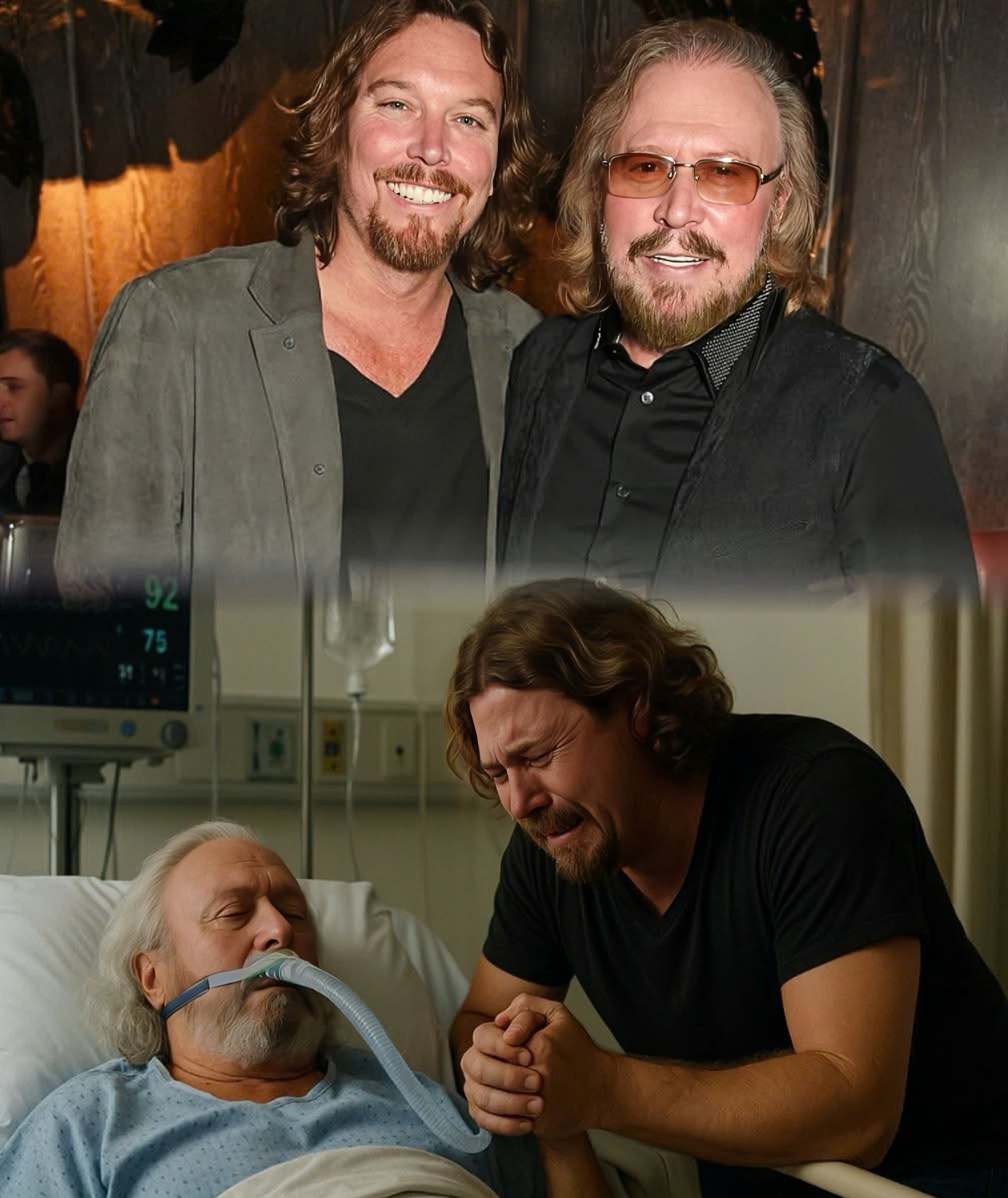 VERY SAD NEWS: Ashley Gibb, Son of Bee Gees Legend Barry Gibb, Has Delivered a Heartbreaking Update — Revealing That the 78-Year-Old Icon Is Now Under Intensive Medical Care, Surrounded by His Family. Though Details Remain Limited, Ashley’s Tearful Words Have Sparked Deep Concern Among Fans Worldwide, Who Are Now Anxiously Awaiting Further News About Barry’s Condition…