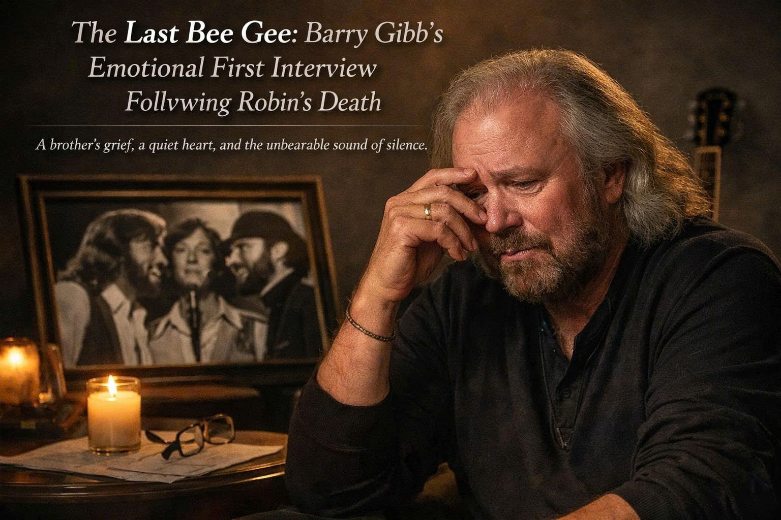 The Last Bee Gee: Barry Gibb’s Emotional First Interview Following Robin’s Death A brother’s grief, a quiet heart, and the unbearable sound of silence