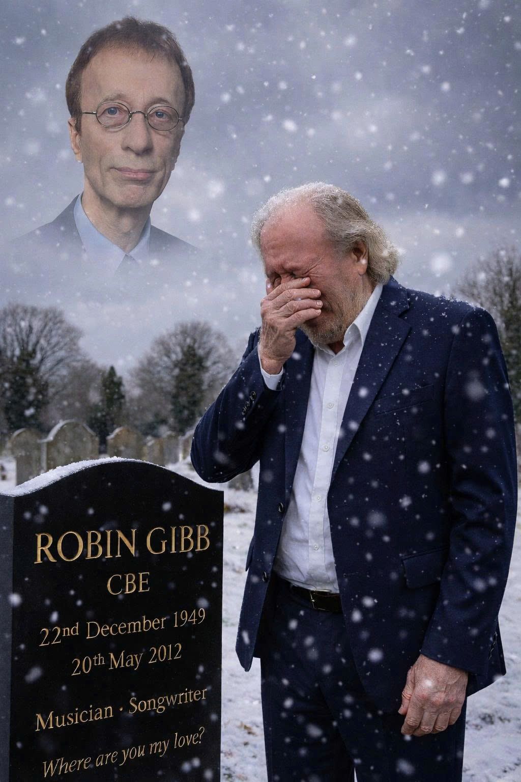 TRAGIC UPDATE: Just Now in London, United Kingdom — At 78, Barry Gibb Broke Down in Tears as He Finally Revealed the Painful Truth Behind the Tragic Death of His Brother, Bee Gees Legend Robin Gibb. The Shocking Confession Has Left Fans Worldwide Stunned, as Barry Confirmed Robin Was Actually…