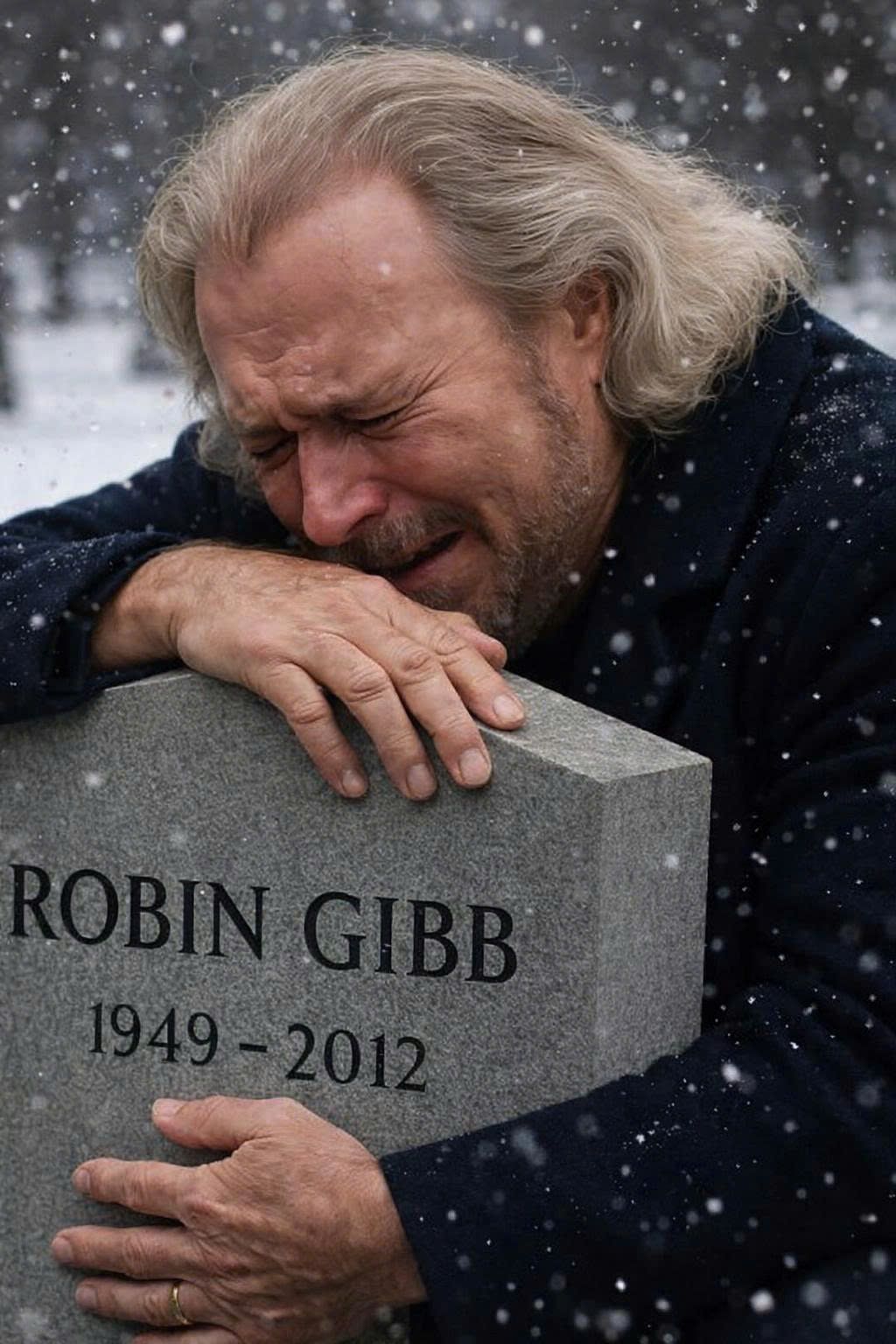 Barry Gibb Breaks Down in Tears at His Brother Robin’s Grave, Sharing the Most Heartfelt and Emotional Words
