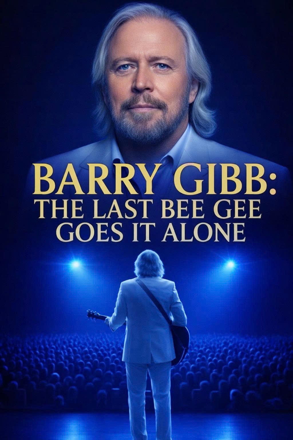 THE LAST BEE GEE STANDS ALONE — BUT NEVER WITHOUT HIS BROTHERS