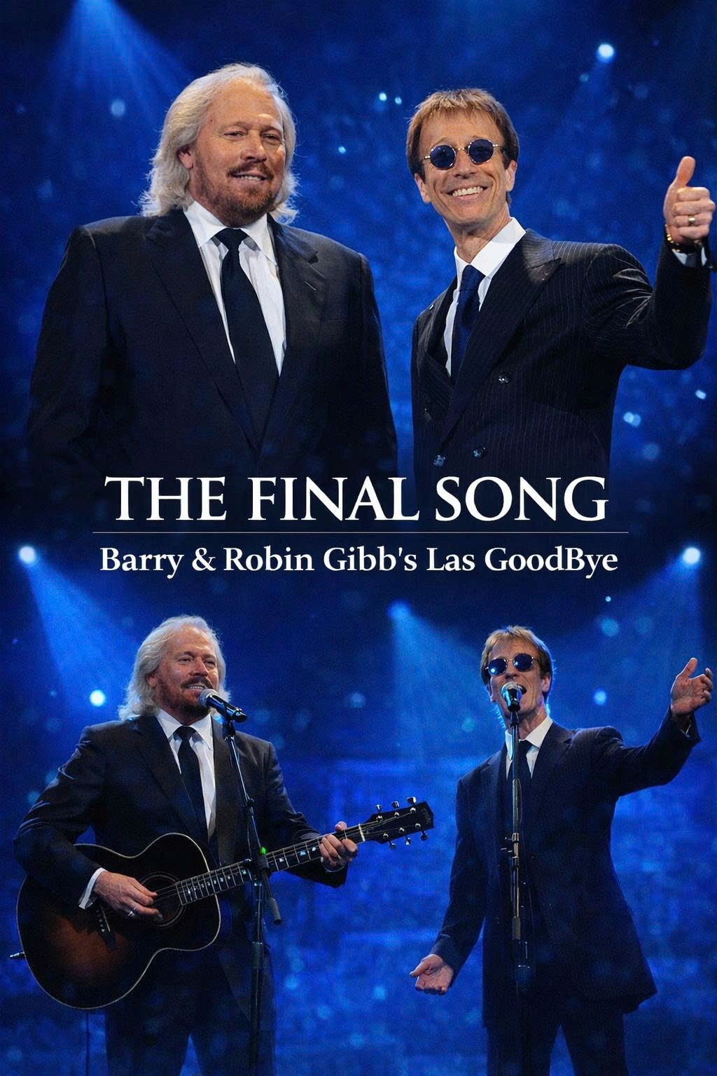 The last time Barry and Robin Gibb shared the stage, something extraordinary happened. Their voices, woven together with years of love and pain, created a harmony that can never be repeated. It was their final gift to the world — a farewell that still lingers in the air, a melody of devotion and legacy that refuses to fade.